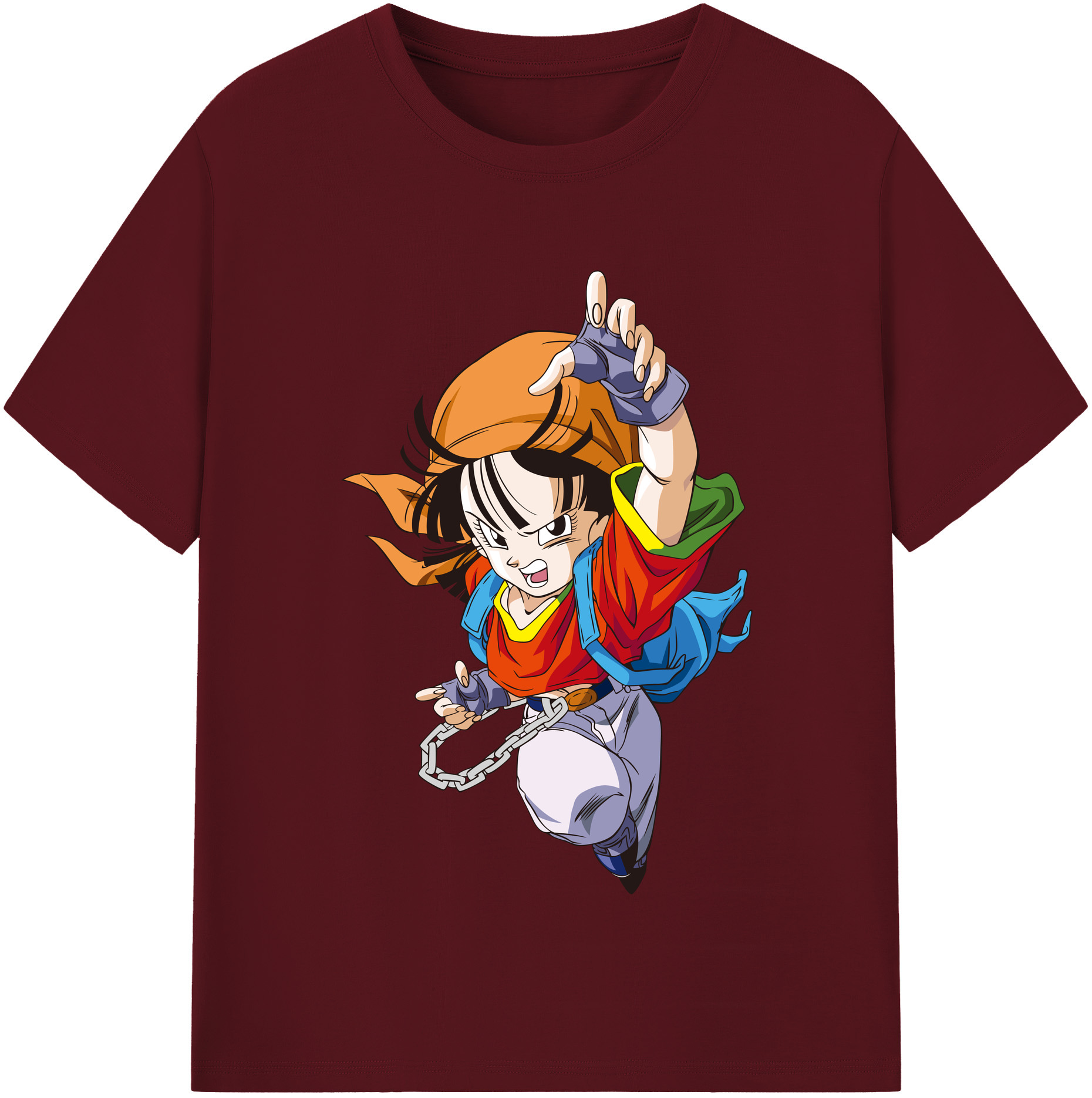 （画像用） ドラゴンボール パン DRAGON BALL Pan 綿100％半袖Tシャツ（フロントプリント）